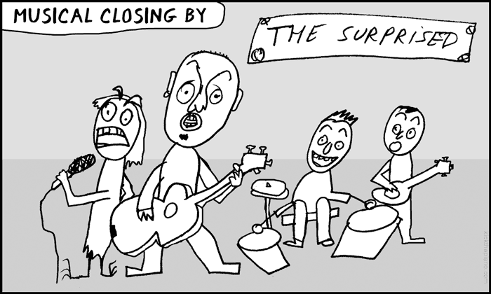 "The Surprised" band